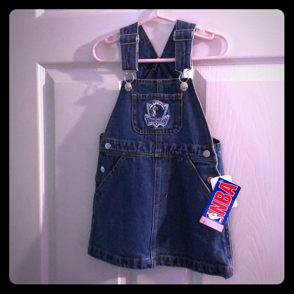 Mavericks Denim Jumper Dress